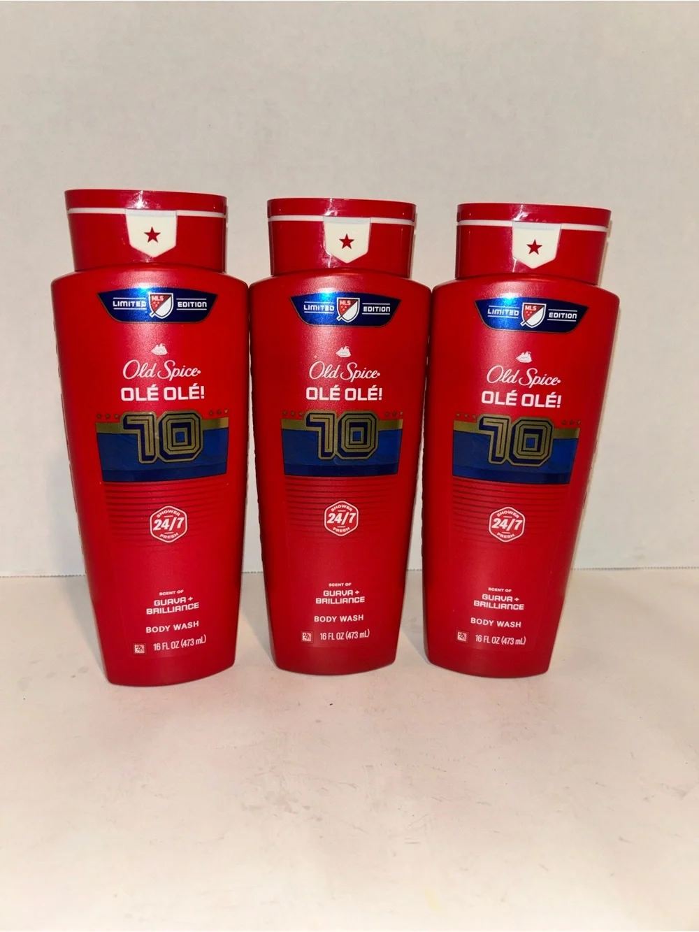 Old Spice Olé Olé! 70 Limited Edition Men’s Body Wash — Bundle of 3